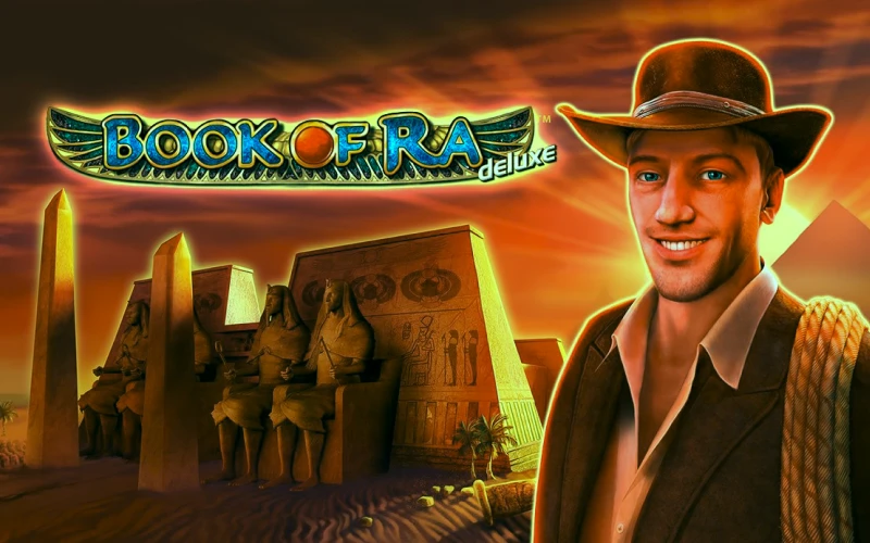 Play Book of Ra Deluxe slot with ancient theme on Winnita.
