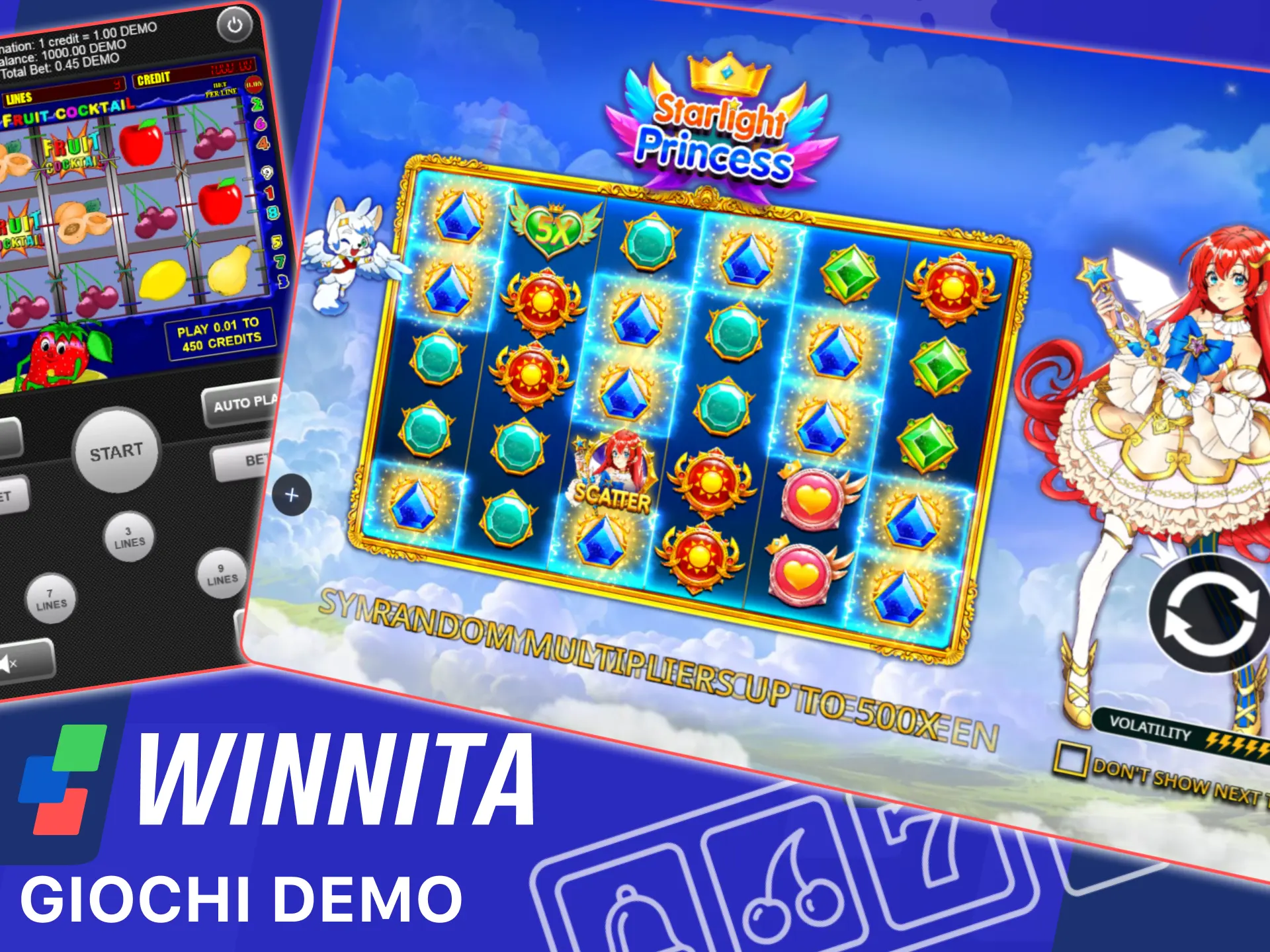 Prova i giochi demo gratuitamente sulla piattaforma ufficiale Winnita.